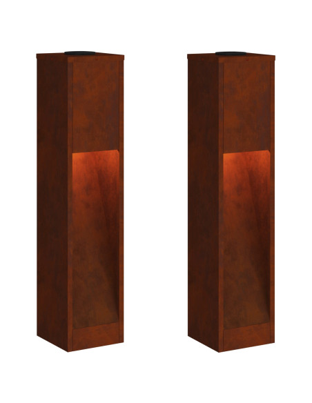 Lucina LED Solare da Percorso 2 pcs Bronzo