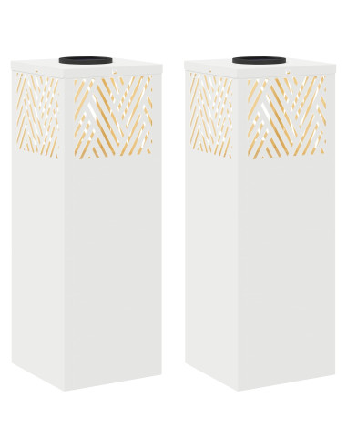 Faro LED solare per sentieri 2 pcs Bianco