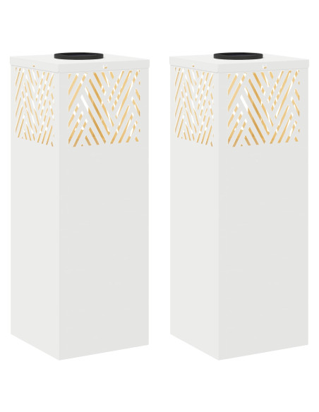 Faro LED solare per sentieri 2 pcs Bianco