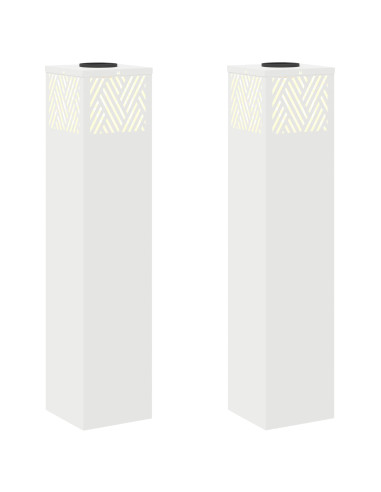 Faro LED solare per sentieri 2 pcs Bianco