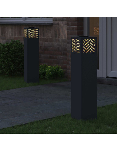 Faro LED solare per sentieri 2 pcs Antracite