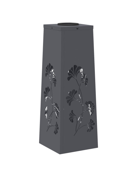 Faro LED solare per sentieri 2 pcs Antracite