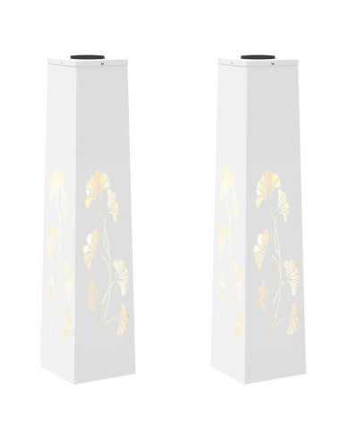 Faro LED solare per sentieri 2 pcs Bianco