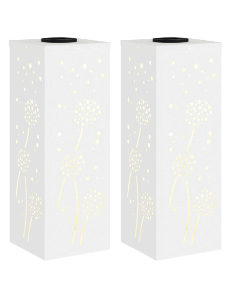 Faro LED solare per sentieri 2 pcs Bianco