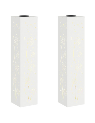 Faro LED solare per sentieri 2 pcs Bianco