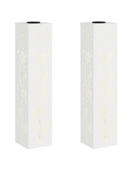 Faro LED solare per sentieri 2 pcs Bianco