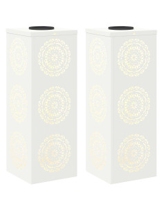 Faro LED solare per sentieri 2 pcs Bianco 2