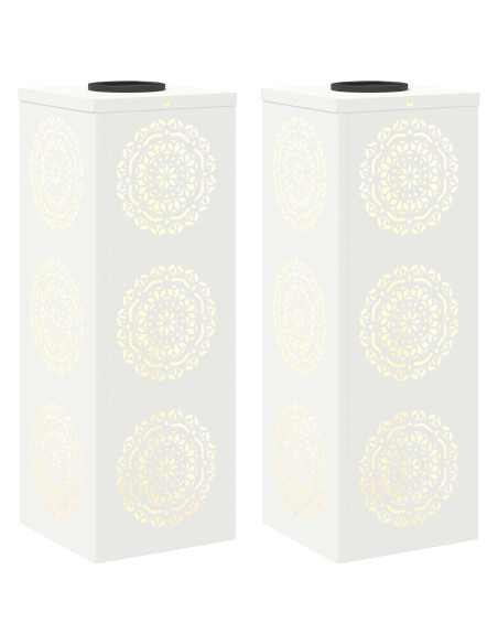 Faro LED solare per sentieri 2 pcs Bianco