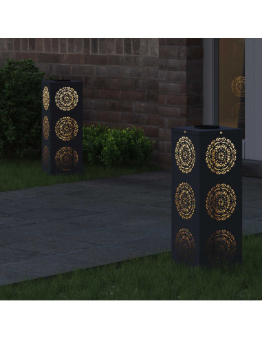 Faro LED solare per sentieri 2 pcs Antracite