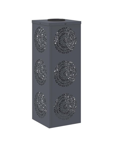 Faro LED solare per sentieri 2 pcs Antracite