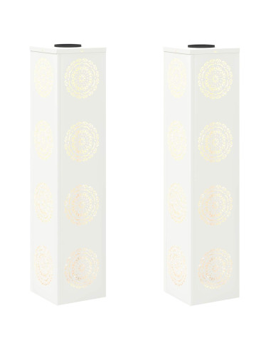 Faro LED solare per sentieri 2 pcs Bianco