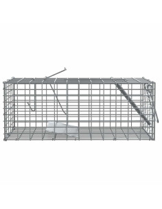 Trappola per animali Antracite 31 x 13 x 12cm Acciaio 2