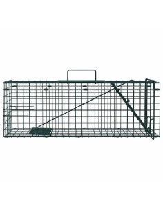 Trappola per animali Verde 61 x 20 x 21,5 cm Acciaio 2