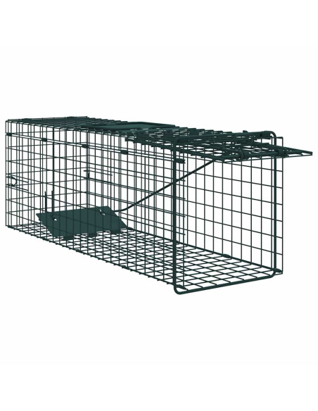 Trappola per animali Verde 61 x 20 x 21,5 cm Acciaio
