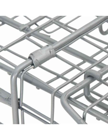 Trappola per animali Antracite 61 x 20 x 21,5 cm Acciaio