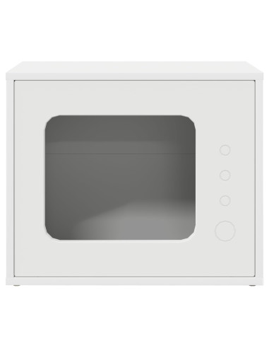 Casa per Gatti Bianco 51 x 30 x 42 cm Legno multistrato