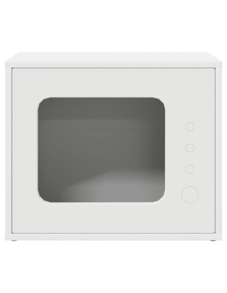 Casa per Gatti Bianco 51 x 30 x 42 cm Legno multistrato