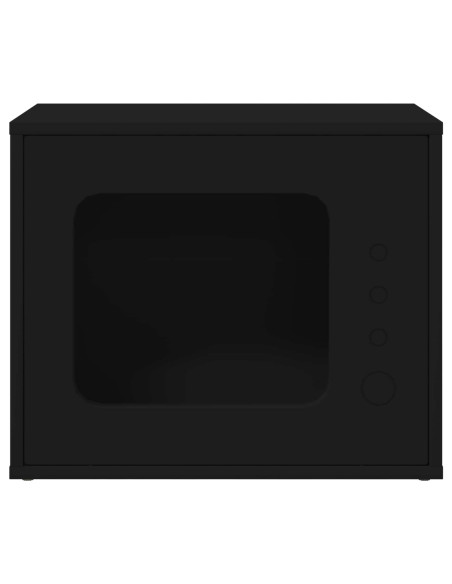 Casa per Gatti Nero 51 x 30 x 42,5 cm Legno multistrato