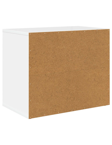 Casa per Gatti Bianco Lucido 51 x 30 x 42,5 cm