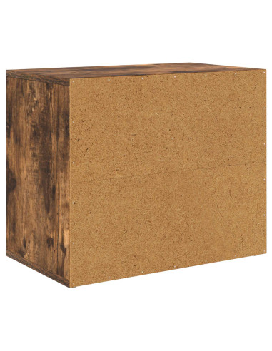 Casa per Gatti Rovere fumé 51 x 30 x 42,5 cm Legno multistrato