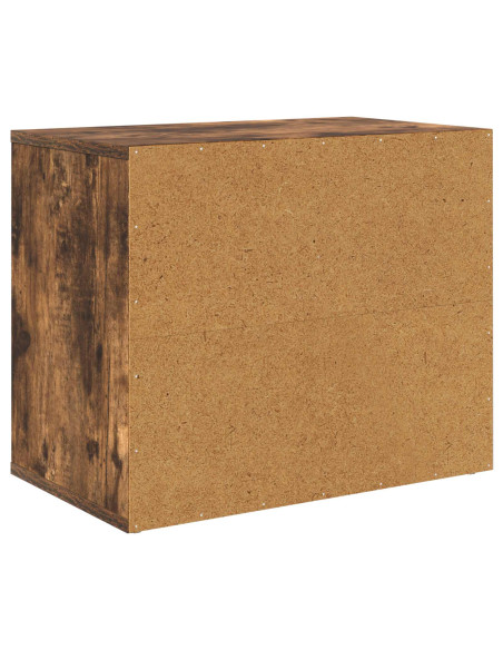 Casa per Gatti Rovere fumé 51 x 30 x 42,5 cm Legno multistrato