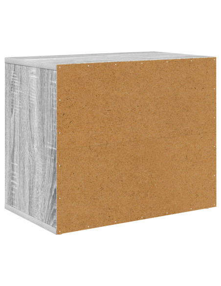 Casa per Gatti Grigio Sonoma 51 x 30 x 42,5 cm