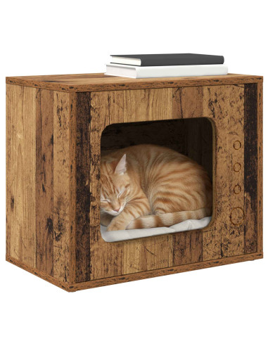 Casa per Gatti Legno vecchio 51 x 30 x 42,5 cm