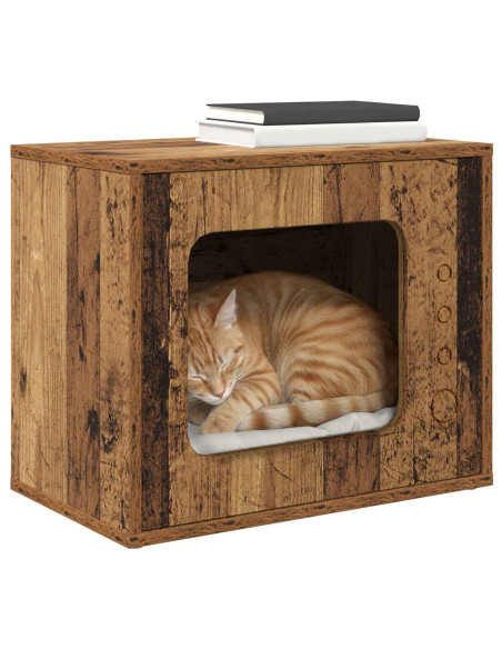 Casa per Gatti Legno vecchio 51 x 30 x 42,5 cm