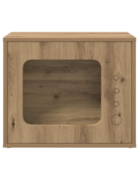 Casa per Gatti Rovere Artigianale 51 x 30 x 42,5 cm