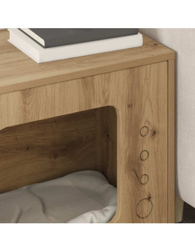 Casa per Gatti Rovere Artigianale 51 x 30 x 42,5 cm