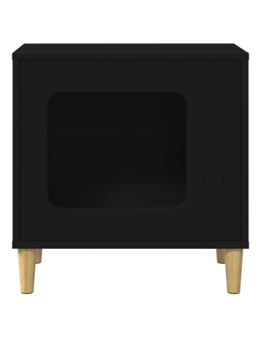 Casa per Gatti Nero 51 x 30 x 52 cm Legno multistrato