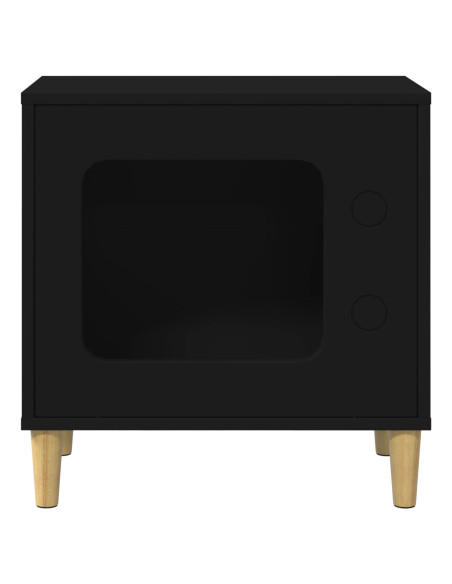 Casa per Gatti Nero 51 x 30 x 52 cm Legno multistrato