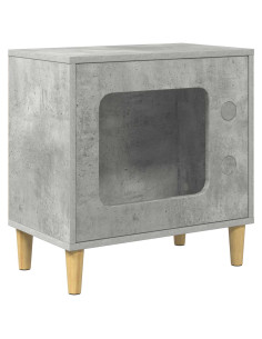 Casa per Gatti Calcestruzzo 51 x 30 x 52 cm Legno multistrato 2