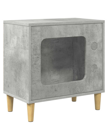 Casa per Gatti Calcestruzzo 51 x 30 x 52 cm Legno multistrato