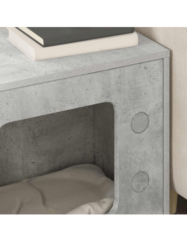 Casa per Gatti Calcestruzzo 51 x 30 x 52 cm Legno multistrato
