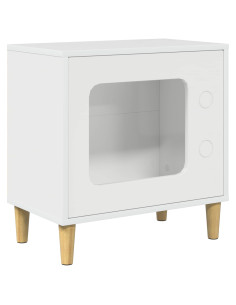 Casa per Gatti Bianco Lucido 51 x 30 x 52 cm Legno multistrato 2