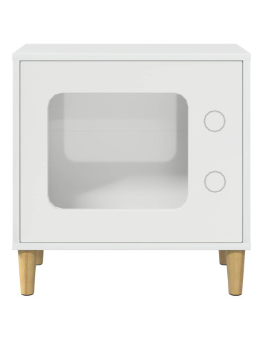 Casa per Gatti Bianco Lucido 51 x 30 x 52 cm Legno multistrato