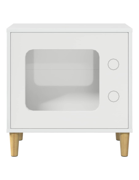 Casa per Gatti Bianco Lucido 51 x 30 x 52 cm Legno multistrato