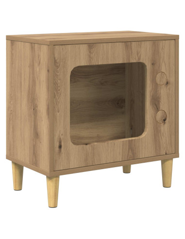 Casa per Gatti Rovere Artigianale 51 x 30 x 52 cm