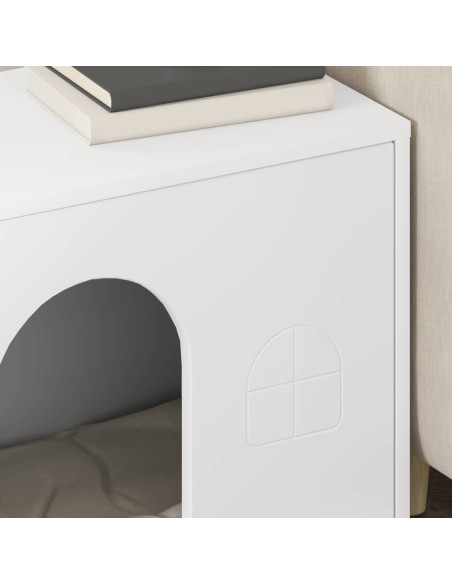 Casa per Gatti Bianco 51 x 30 x 52 cm Legno multistrato