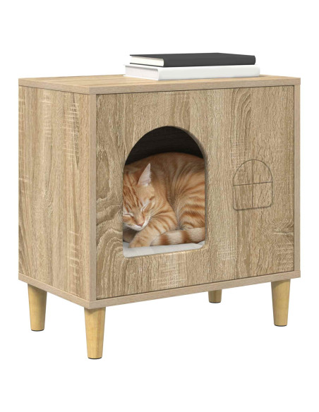 Casa per Gatti Sonoma 51 x 30 x 52 cm Legno multistrato