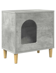 Casa per Gatti Calcestruzzo 51 x 30 x 52 cm Legno multistrato 2