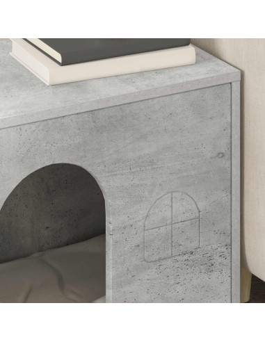 Casa per Gatti Calcestruzzo 51 x 30 x 52 cm Legno multistrato