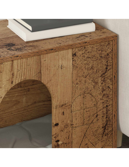 Casa per Gatti Legno vecchio 51 x 30 x 52 cm Legno multistrato