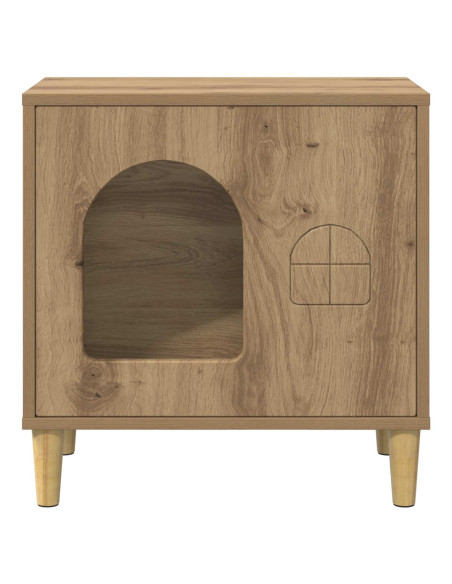 Casa per Gatti Rovere Artigianale 51 x 30 x 52 cm