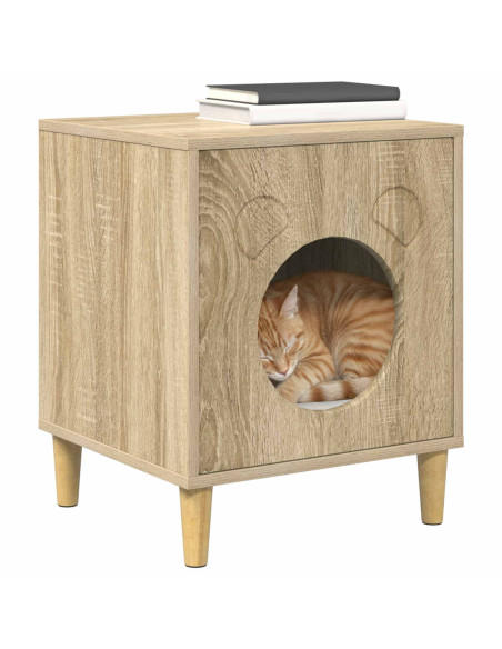 Casa per Gatti Sonoma 42,5 x 40 x 53 cm Legno multistrato