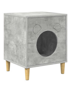 Casa per Gatti Calcestruzzo 42,5 x 40 x 53 cm Legno multistrato 2