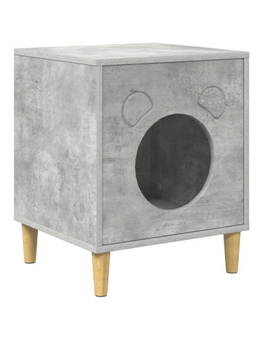 Casa per Gatti Calcestruzzo 42,5 x 40 x 53 cm Legno multistrato