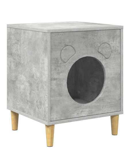 Casa per Gatti Calcestruzzo 42,5 x 40 x 53 cm Legno multistrato