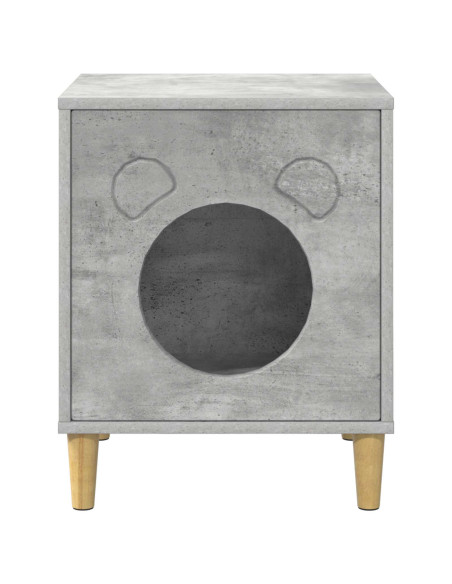 Casa per Gatti Calcestruzzo 42,5 x 40 x 53 cm Legno multistrato